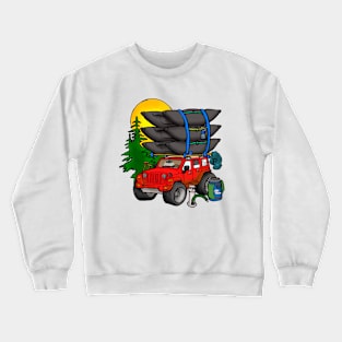 Shredder shuttle Crewneck Sweatshirt